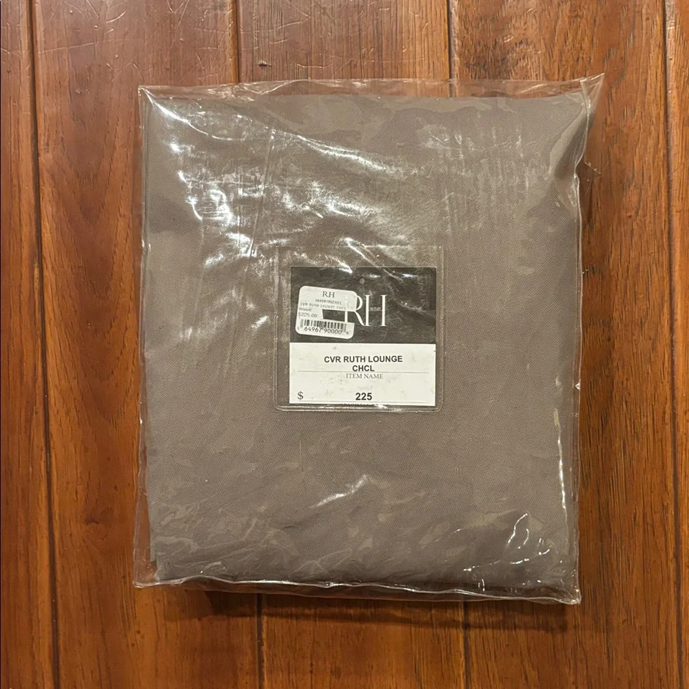 RH Restoration Hardware Rutherford Lounge Chair Cover Only in Charcoal